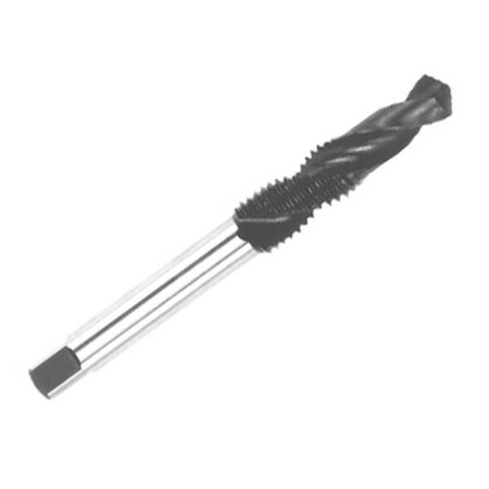 Qualtech Combined Drill and Tap, Series DWT, Imperial, 91612 Thread, Round Shank, HSS, Bright DWT9/16-12DRAP